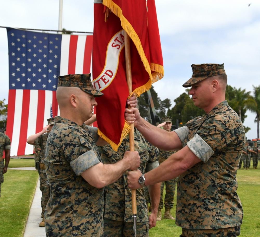 MCTSSA Holds Change of Command, CO Retires