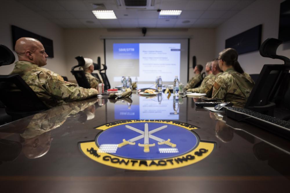 39th CONS hosts startup collider, connects Airmen to industry innovators