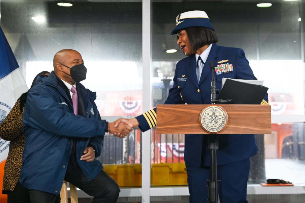 U.S. Coast Guard and NYC Mayor commission new Staten Island ferry