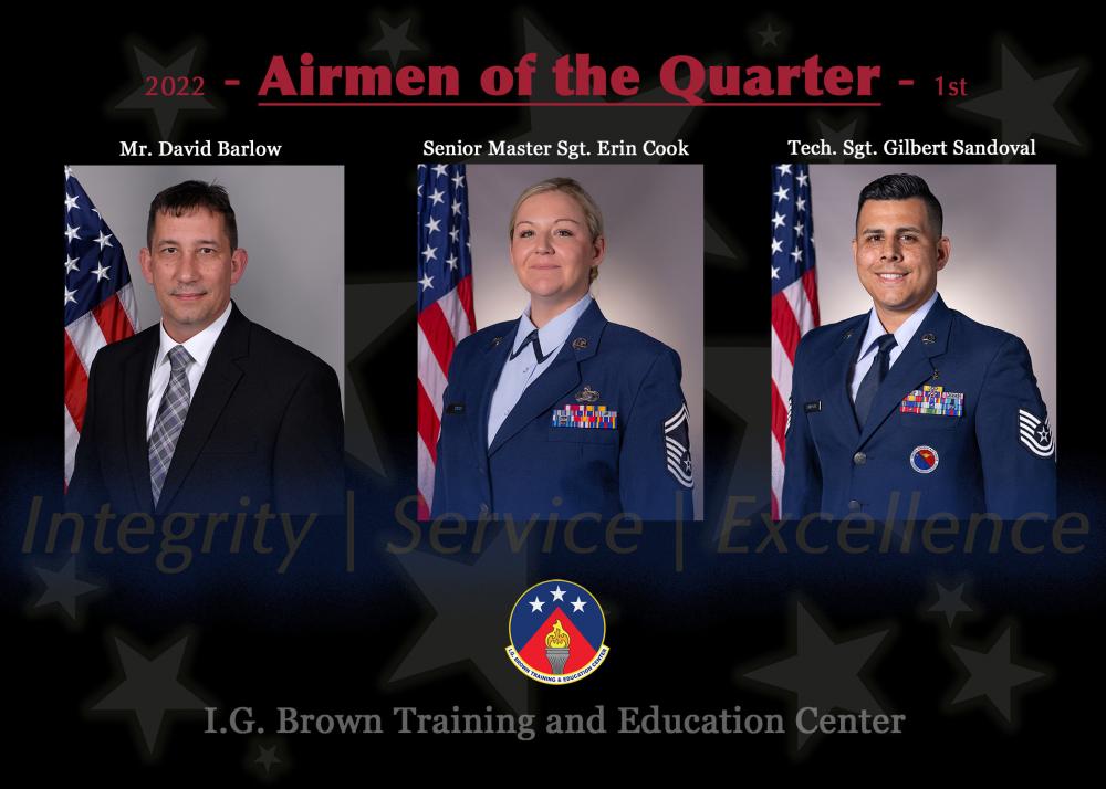 TEC's Airmen of the Quarter