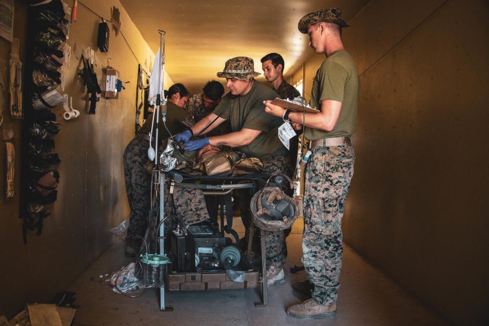 Expeditionary Medical Integration Course: Unified in keeping Marines in the fight
