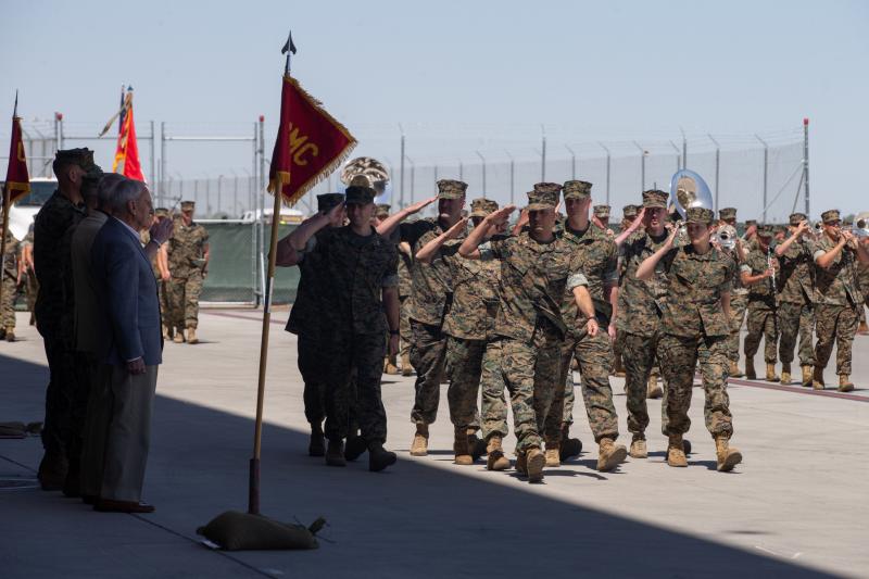 MAWTS-1 Change of Command Ceremony