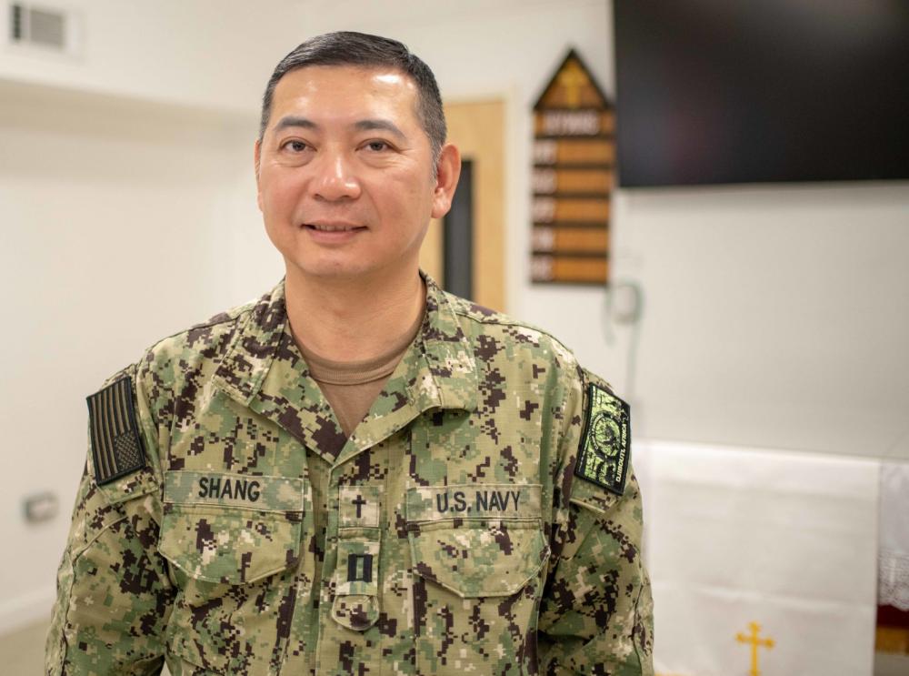 The Chapel of Enduring Freedom Welcomes Chaplain Shang