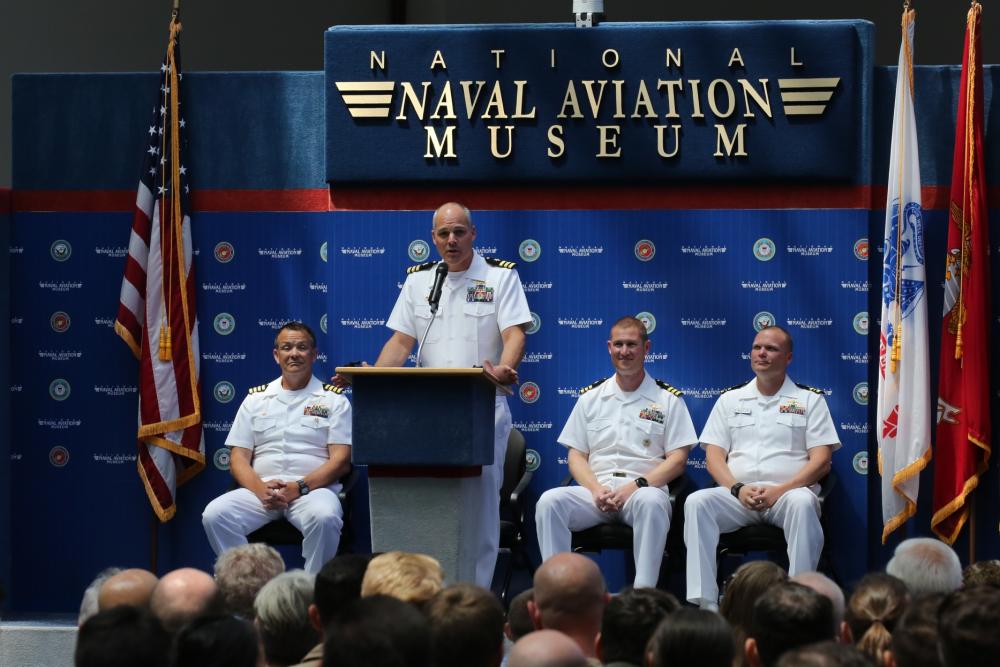 Training Squadron 10 Holds Change of Command aboard NAS Pensacola