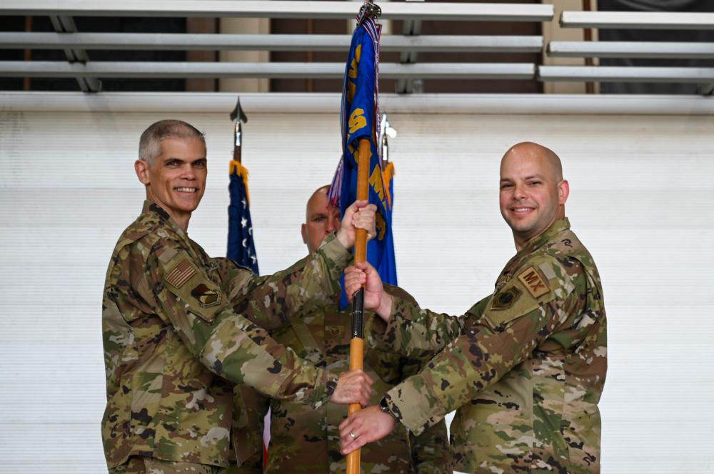 325th MXS Change of Command