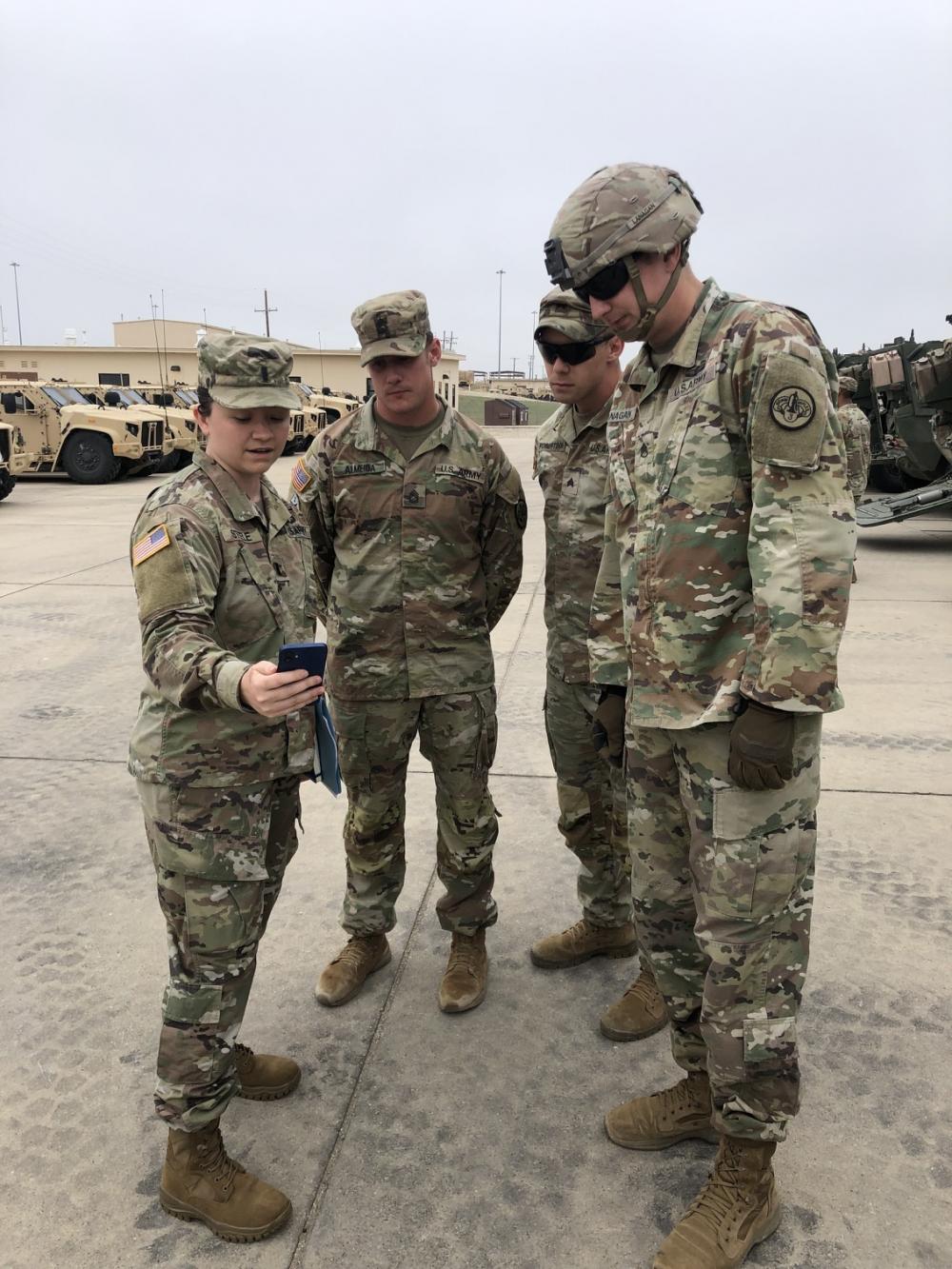 DVIDS Images 1st Lt. Steele conducts user research for Army PMCS