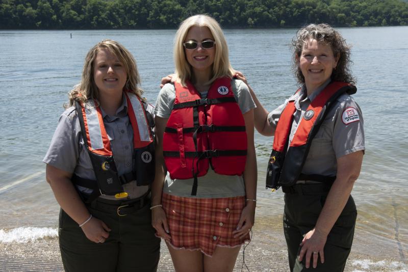 Delnora asks music fans to wear life jackets at Corps Lakes