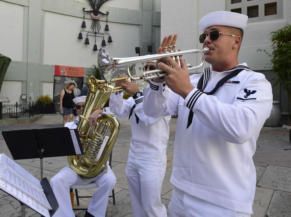LA Fleet Week: U.S. Sailors and U.S. Marines Attend Premiere of Top Gun: Maverick at TCL Chinese Theatre