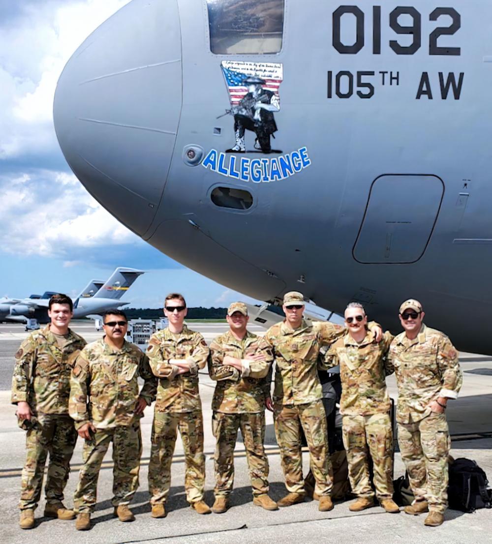 105th Airlift Wing Airmen honored for valor