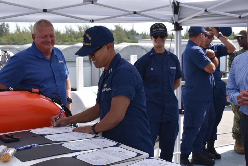 Coast Guard accepts delivery of 49th Fast Response Cutter Douglas Denman