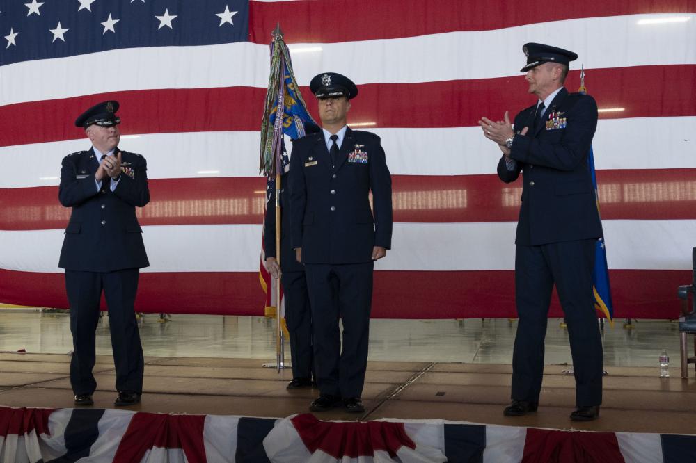 85th Flying Training Squadron Change of Command ceremony