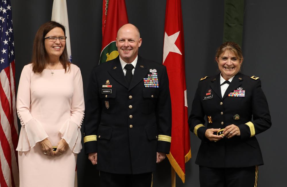 Kelly Hagenbeck, 4th ESC Deputy Commander, Promoted to  Brigadier General