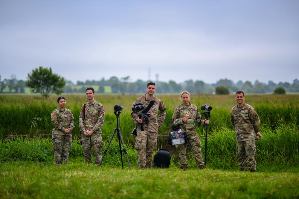 XVIII Airborne Corps Public Affairs Team, Normandy France 2022