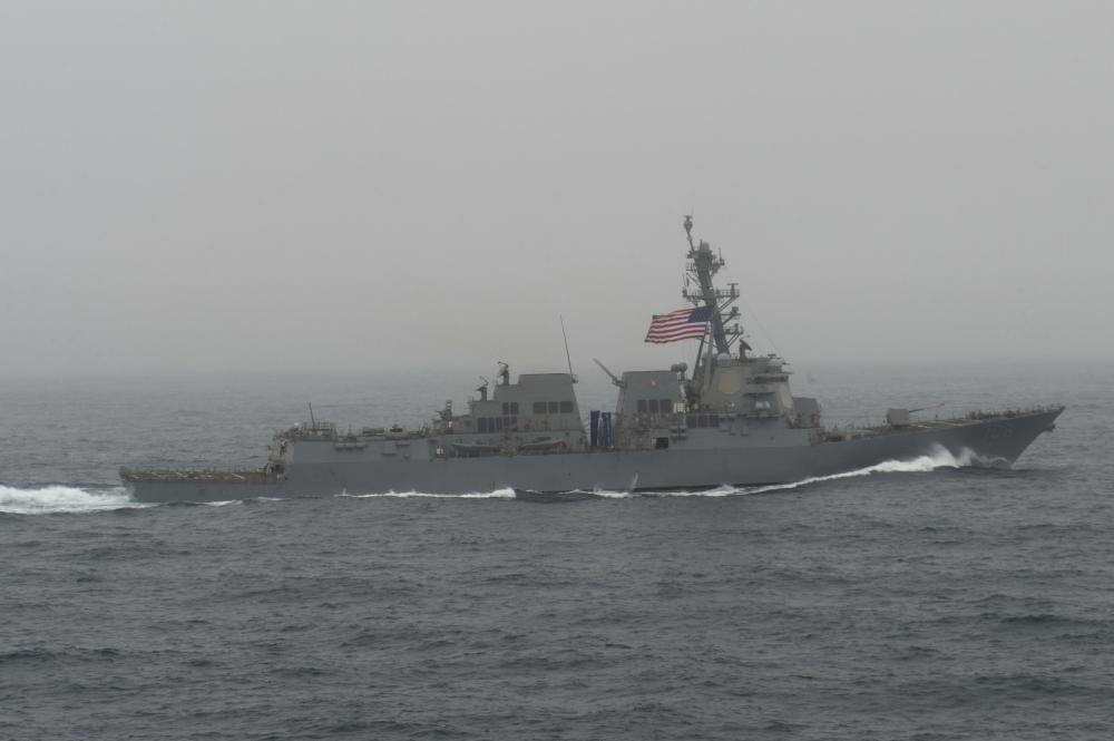 USS Wayne E. Meyer Sails With USS Nimitz