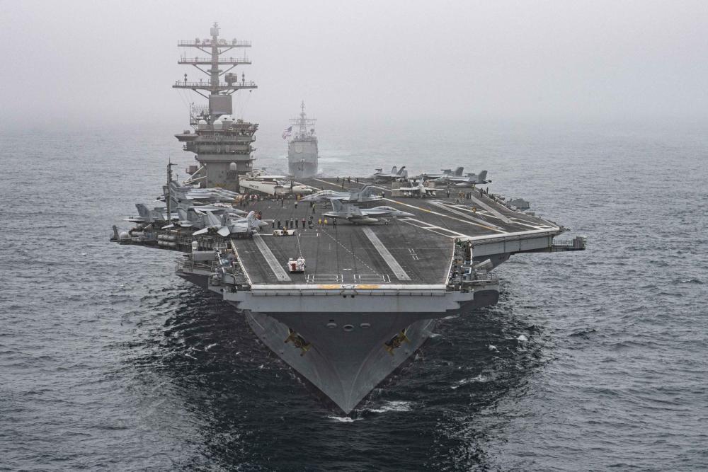 Carrier Strike Group 11 Transits Pacific Ocean