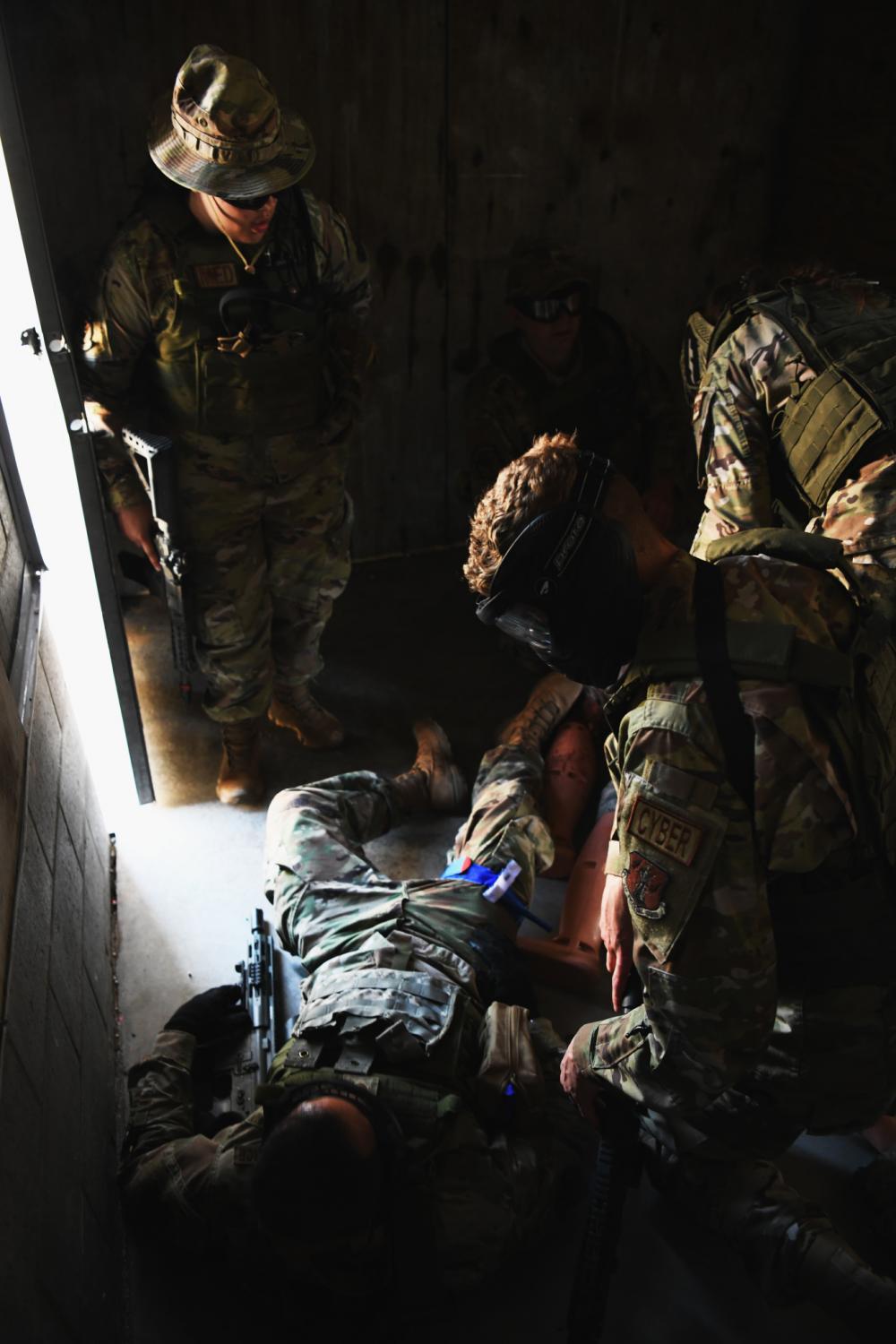 178th Medical Group prepares Airmen to provide medical care under fire