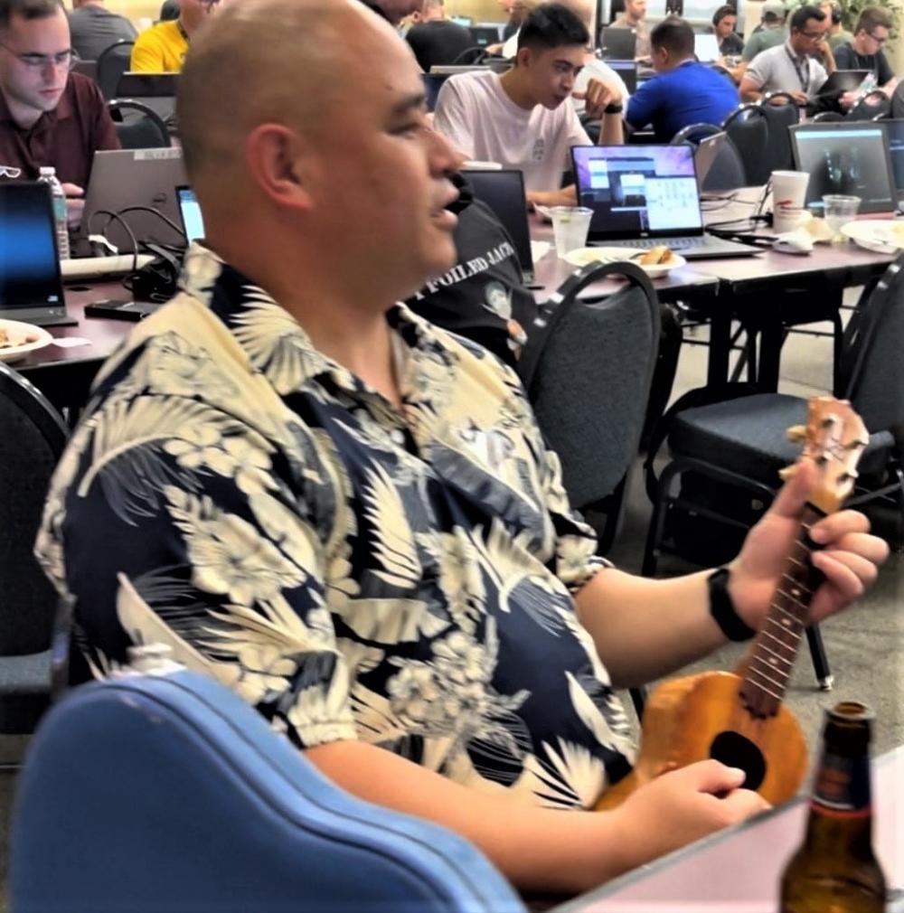 Hawaiian Shirts, Flipflops, a Ghillie Suit, and a Ukulele Player: Military Cyber Defenders Battle Each Other in ‘Netwars’