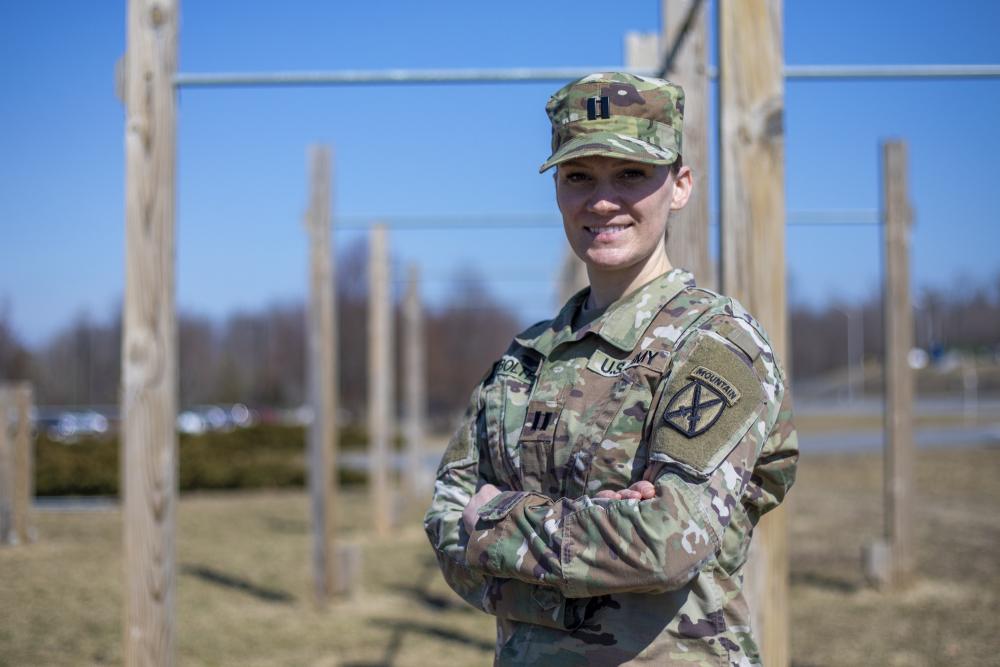 Leading from the front: Soldier finds strength, resiliency through motherhood