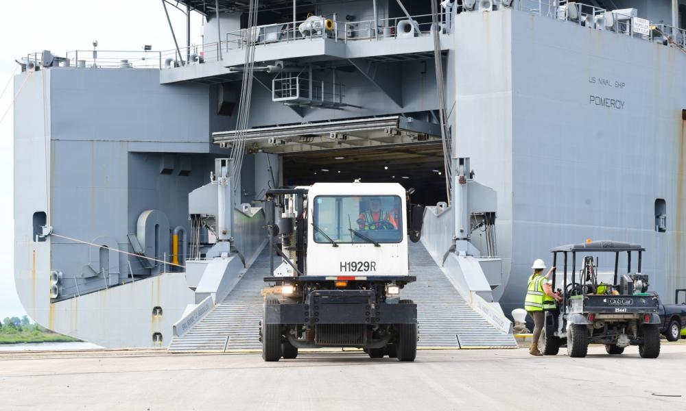 Joint Partnerships:  MSC Joins Forces for Exercise Turbo Distribution