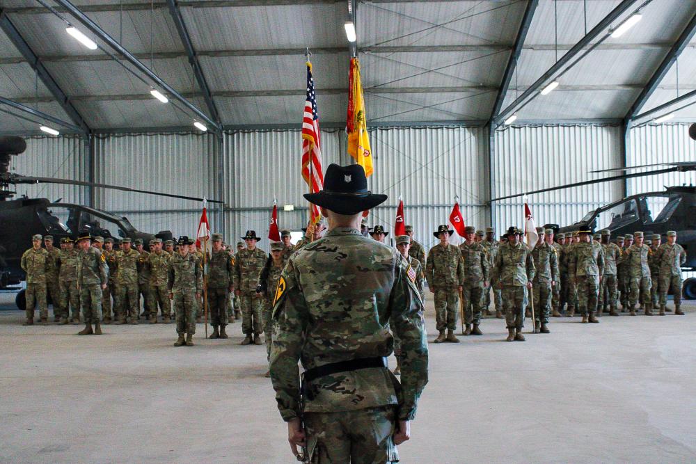 7-17 Cavalry Squadron receives new commander on Army Birthday