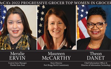 ‘TOP WOMEN IN GROCERY’: DeCA employees listed among best, brightest female leaders in food industry