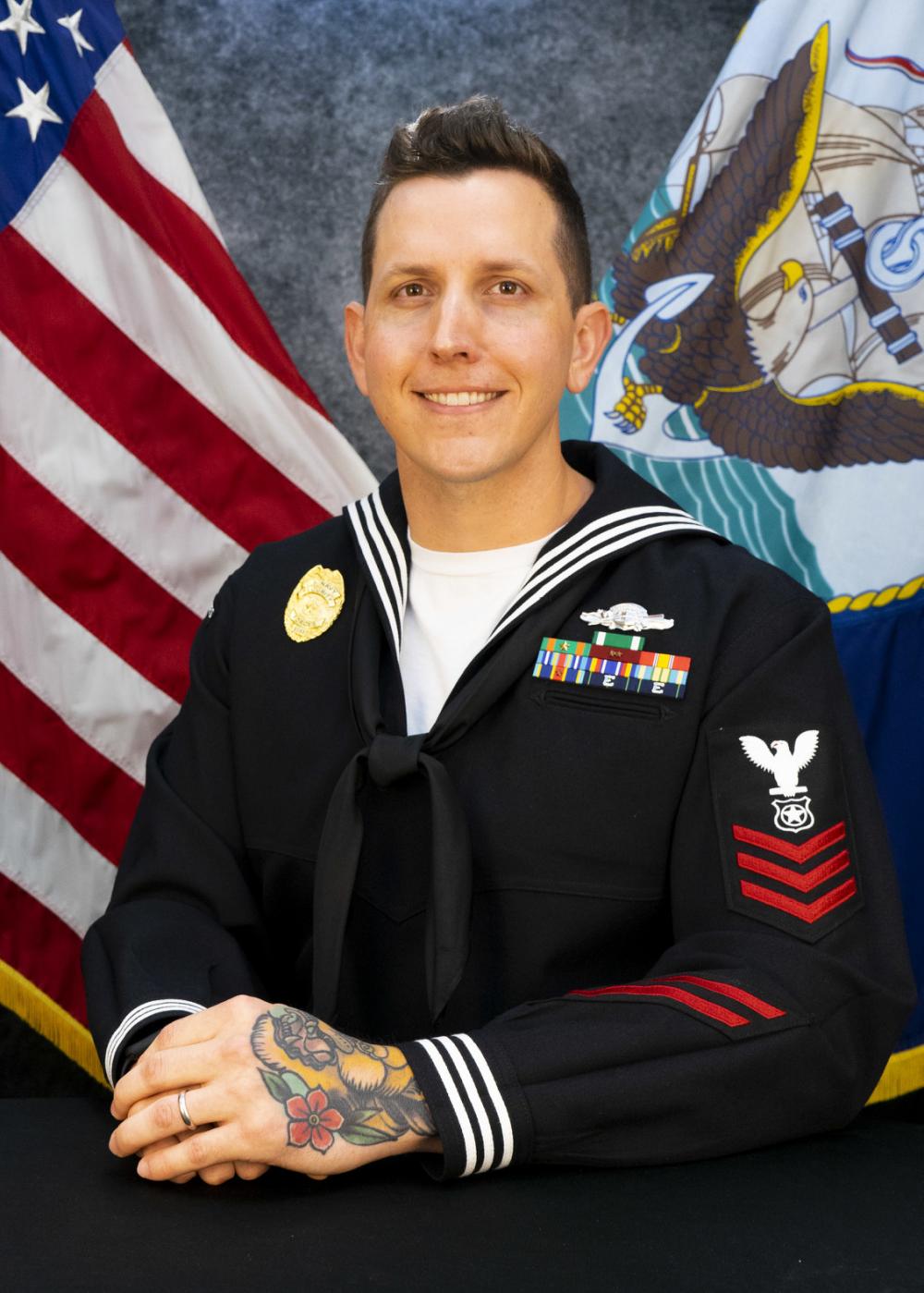 Sailor of the Quarter: Master-at-Arms 1st Class Michael Bowers