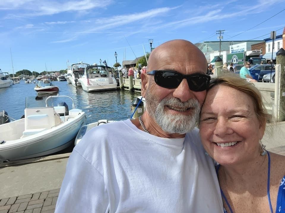 Pictured here are Yanni Nikopoulos and Gale Jones who were reported missing, June 20, 2022, while sailing from Virginia to Azores, Portugal. Anyone with information concerning the whereabouts of Nikopoulos and Jones, are encouraged to contact the Fifth Coast Guard District at 757-398-6390. (U.S. Coast Guard photo.)