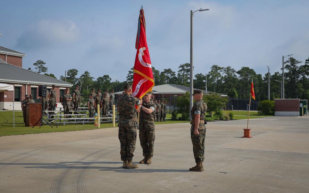 2d CEB Welcomes New Commander