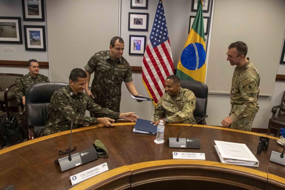 U.S. Army South hosts 38th annual U.S., Brazil army-to-army staff talks