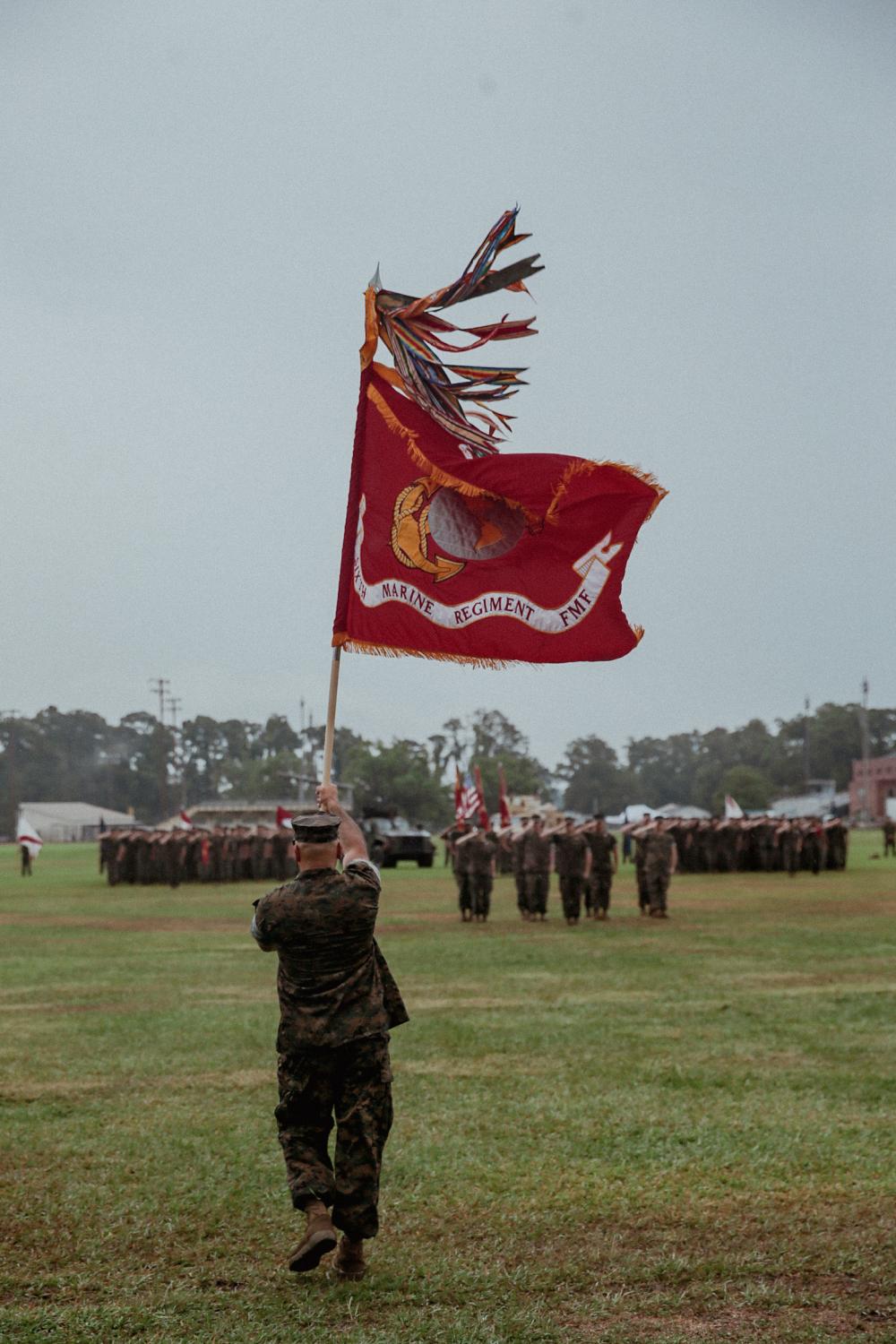 6th Marine Regiment Change of Command
