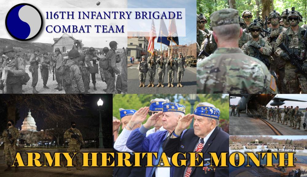 116th IBCT recognizes Army Heritage Month
