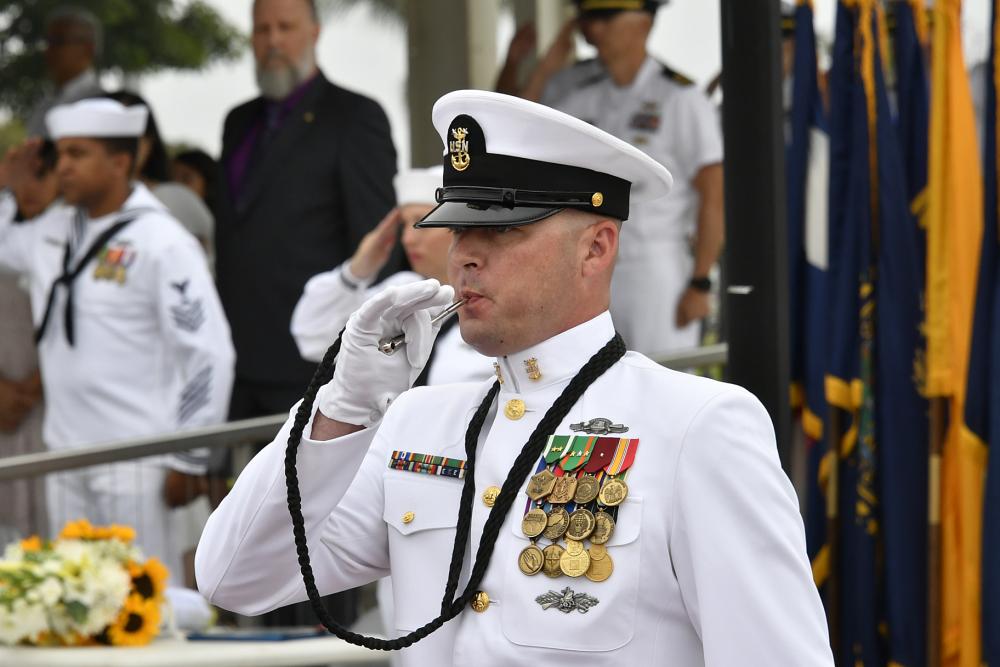 Naval Construction Group One Holds Change of Command