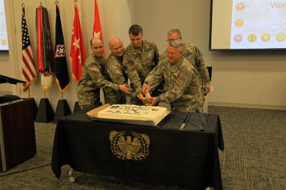 Army senior sustainer celebrates 104 years of warrant officer expertise