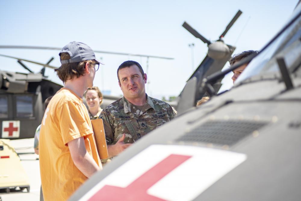 Idaho National Guard helps educate teens in local youth club