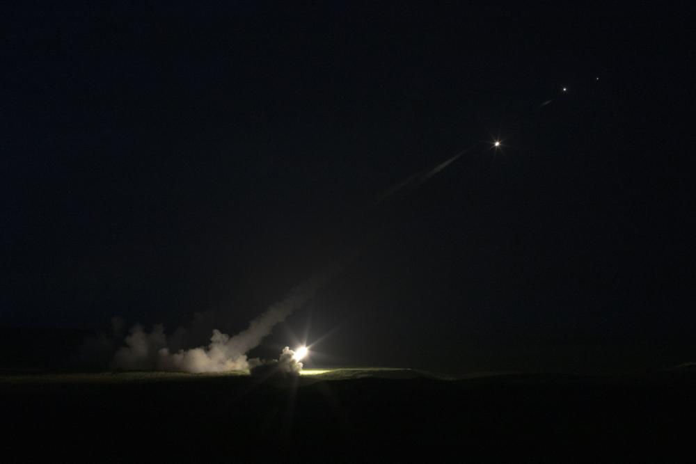 1-147th Field Artillery Regiment conducts Multiple Launch Rocket System live-fire exercise