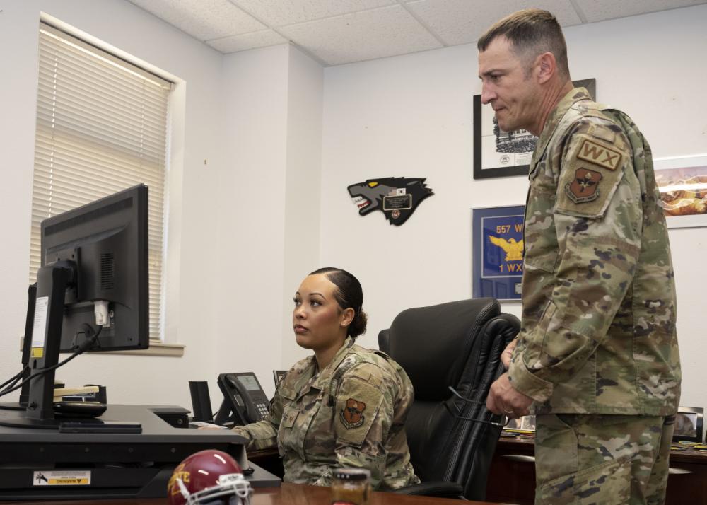 54th Fighter Group hosts ‘Chief for a Day’