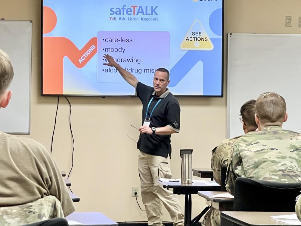 Suicide prevention initiative puts people first at JRTC