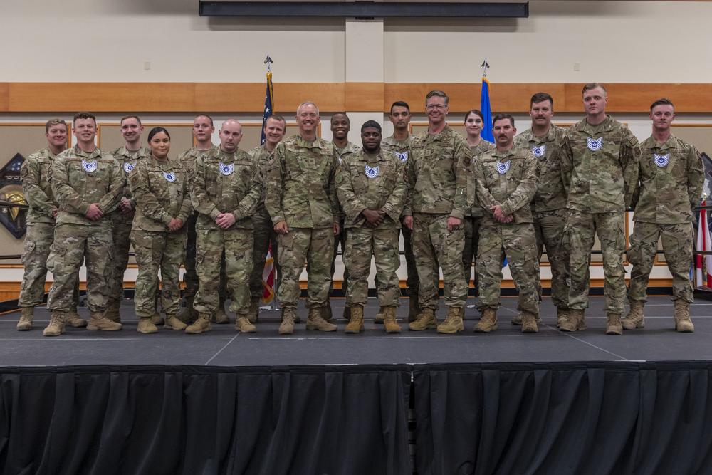 2022 Technical sergeant release group photo