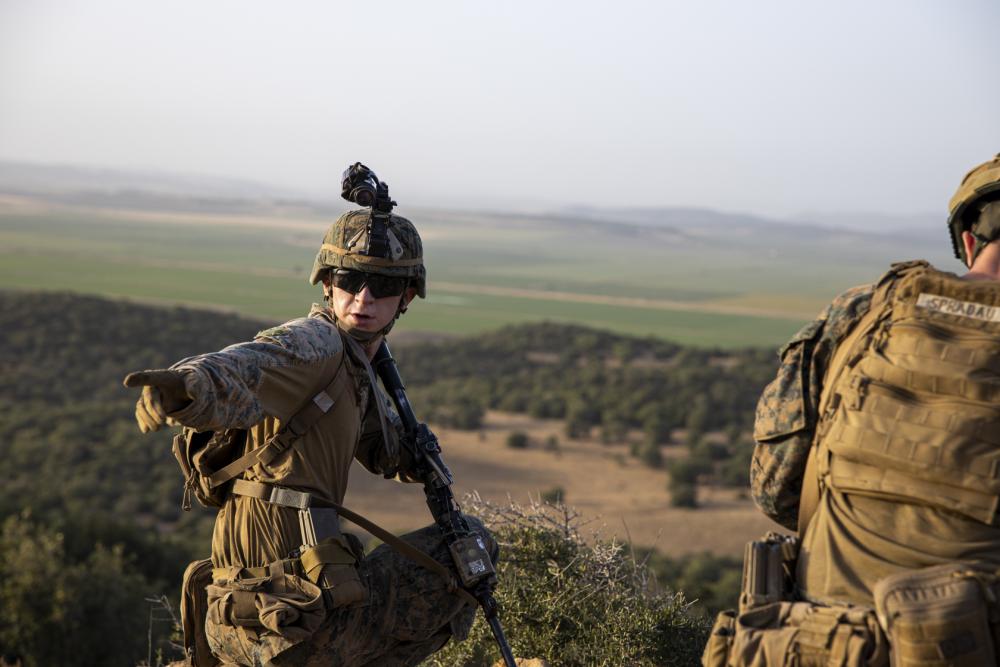 FASTEUR Marines conduct patrol and live-fire training