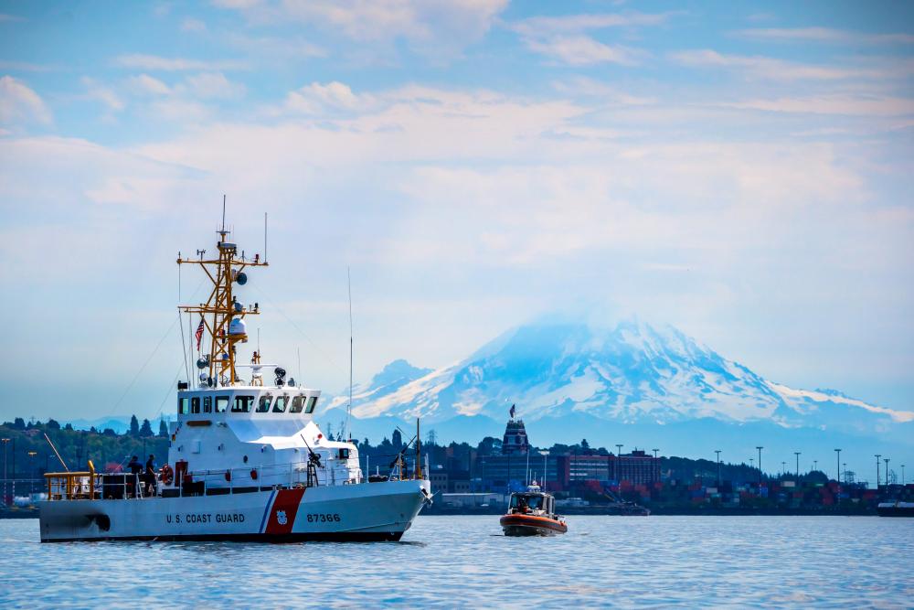 Coast Guard participates in Parade of Ships in Seattle