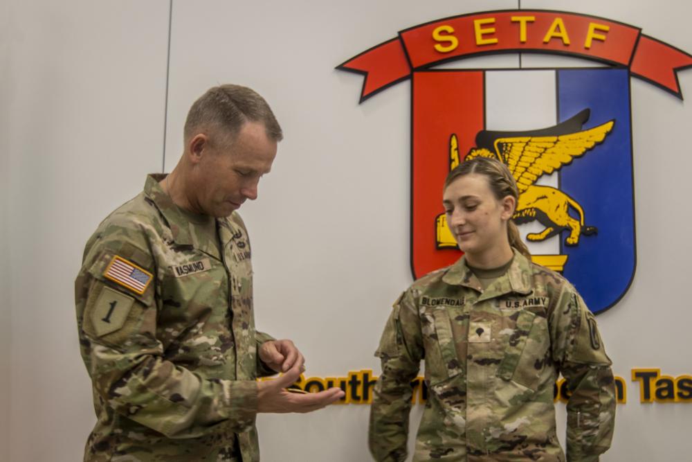 Commander's Ready and Resilient Council (CR2C) Warrior Recognition Ceremony held at SETAF-AF