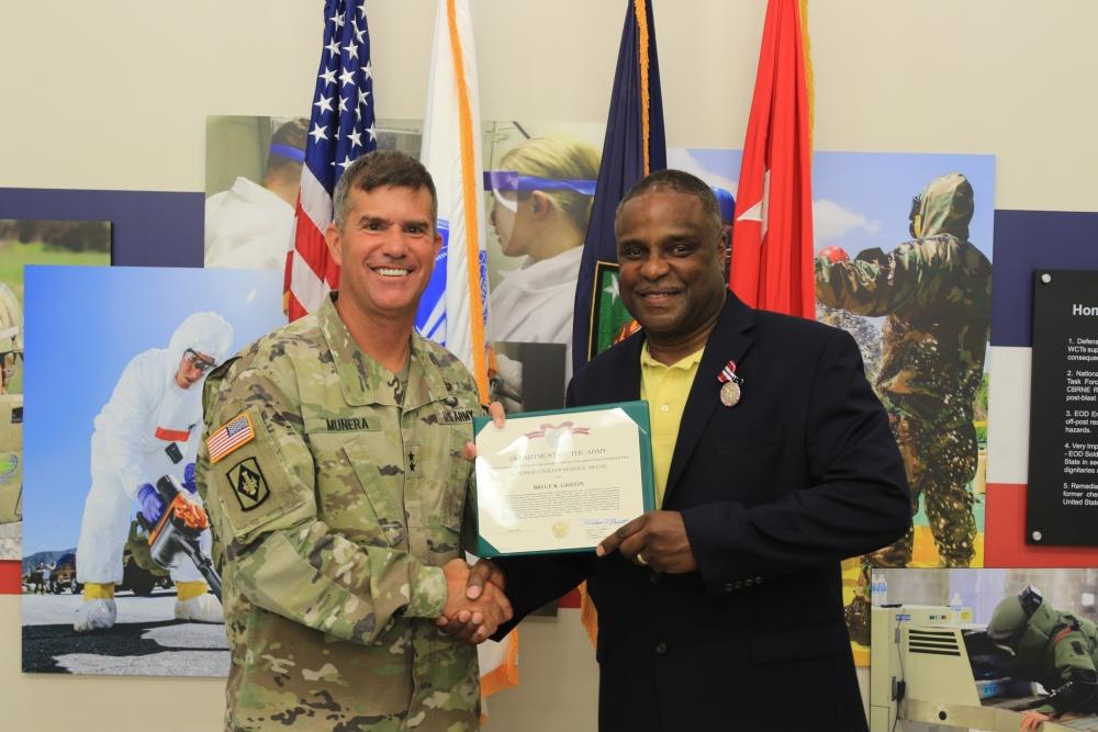 U.S. Army civilian program manager completes 43-year career of uniformed, civilian service