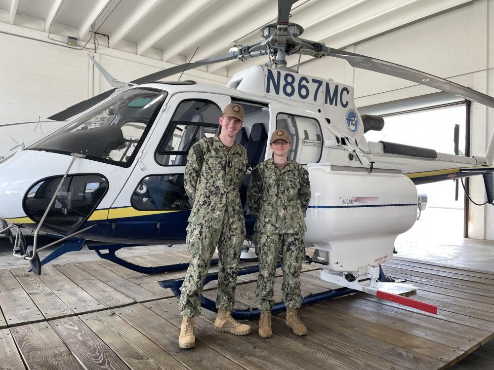 Navy entomologists at Lee County Mosquito Control District