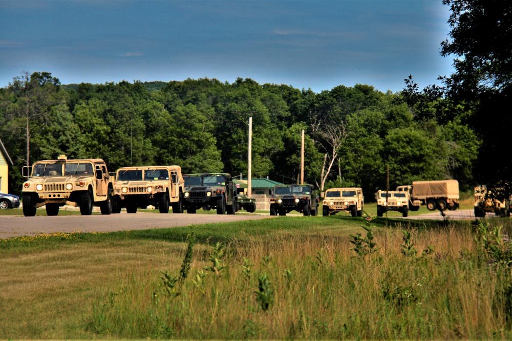 July 2022 training operations for Warrior Exercise 78-22-02 at Fort McCoy