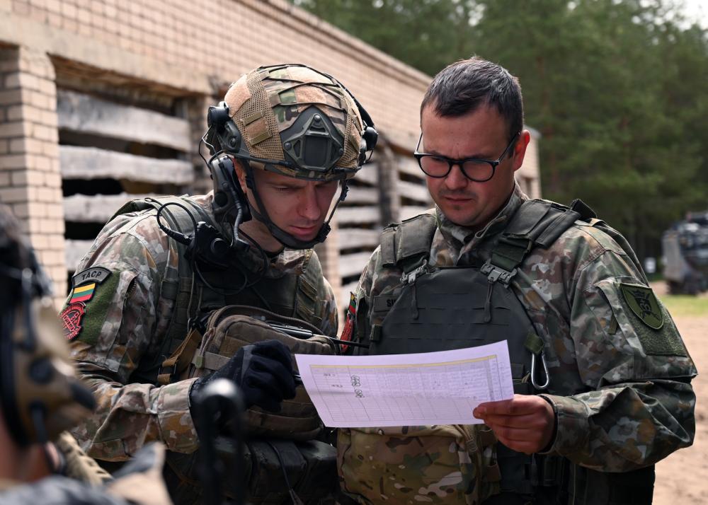 JTAC Training at the Kazlų Rūda range