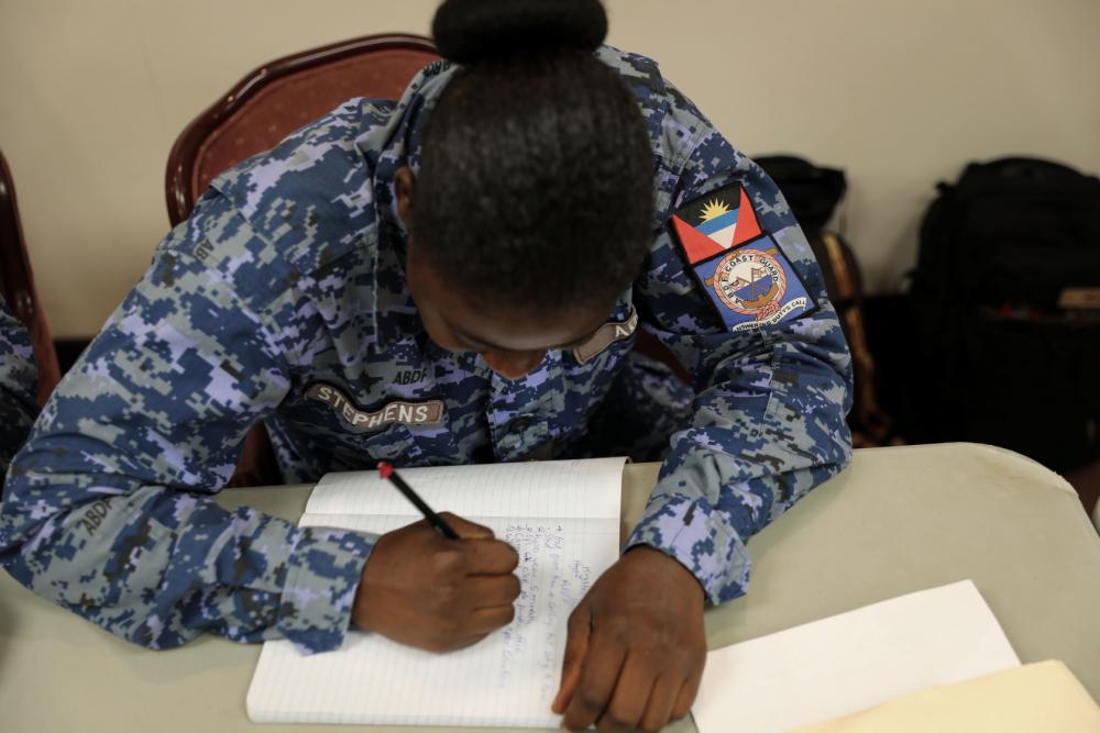 FLARNG SPP collaborates with Antigua, Barbuda Defence Force during exchange