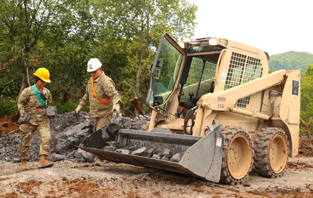 9th MSC Soldiers Build Roads and Community Relations