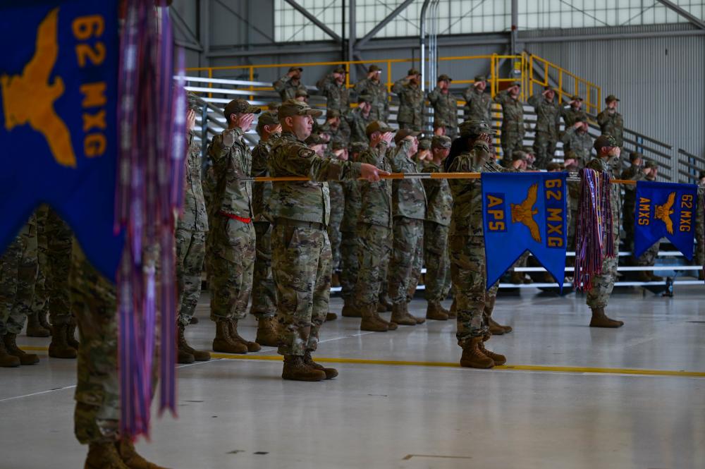 62nd MXG Assumption of Command Ceremony