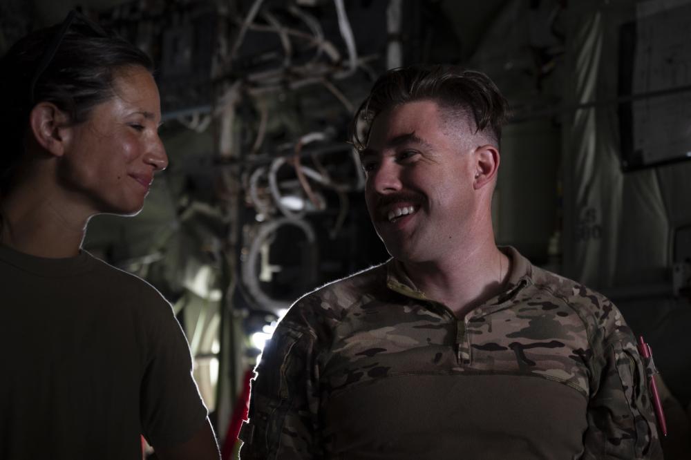 Working hand in hand, operating as one: 405th EAES conduct coalition exercise