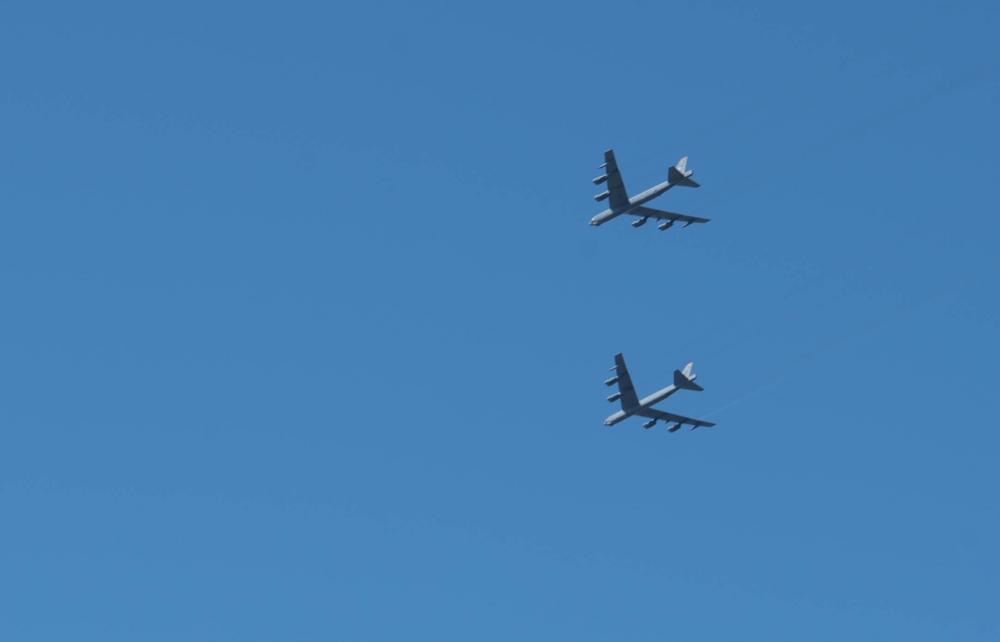 U.S. demonstrates assurance in Croatia with B-52 fly over